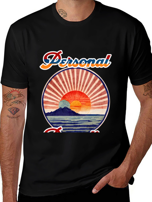 Personal Trainer T-Shirt Sunrise Design