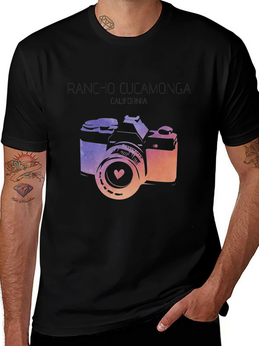 Rancho Cucamonga Camera Graphic Tee
