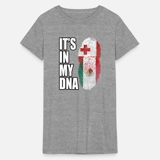 Tongan And Mexican Mix Heritage DNA Flag