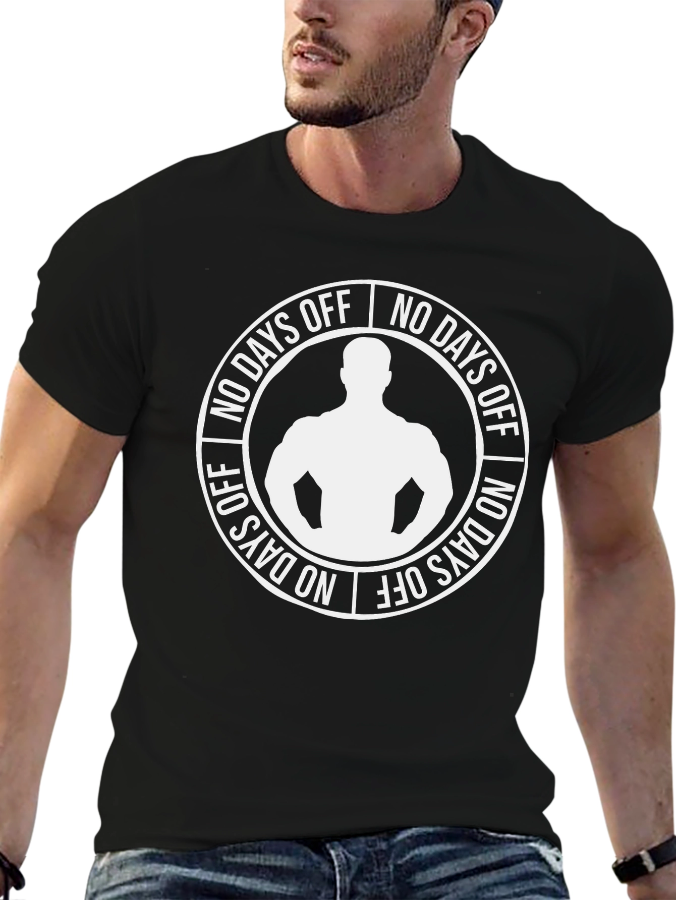 No Days Off Gym Workout T-Shirt