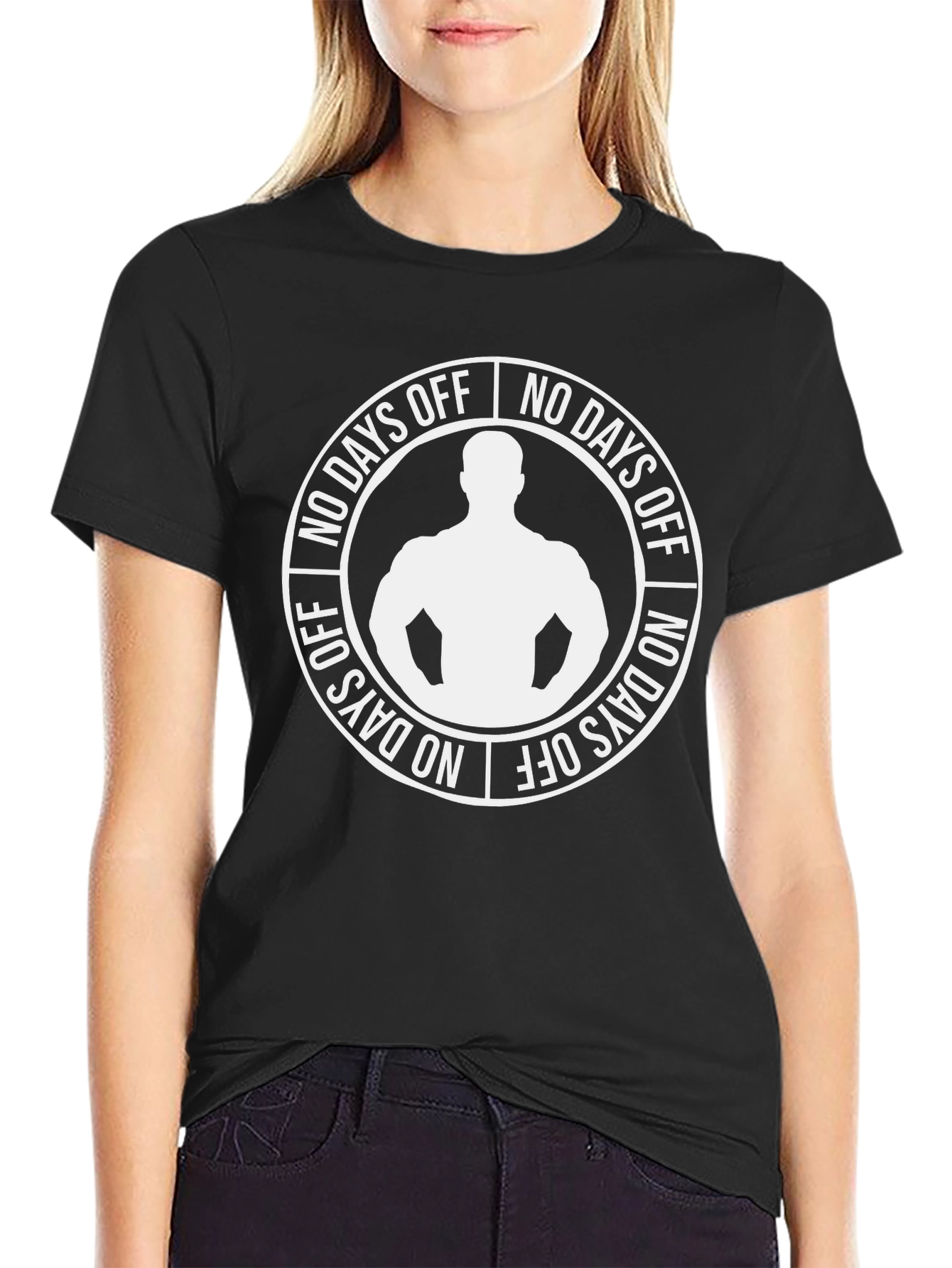 No Days Off Gym Workout T-Shirt