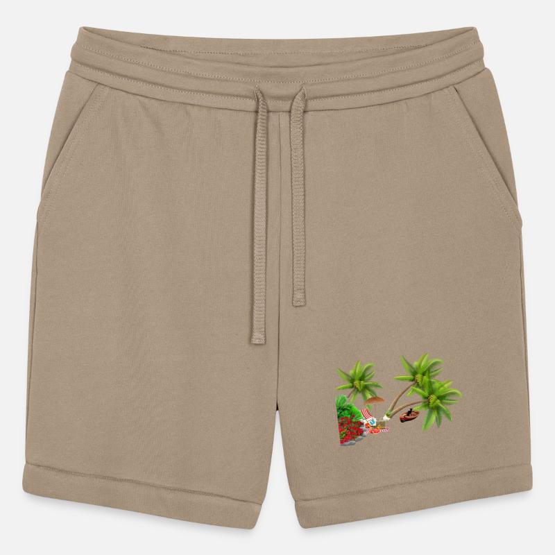 Tropical Island Paradise Scene