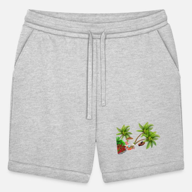 Tropical Island Paradise Scene