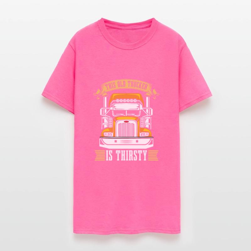 Truck Driver Old Old Man Trucker