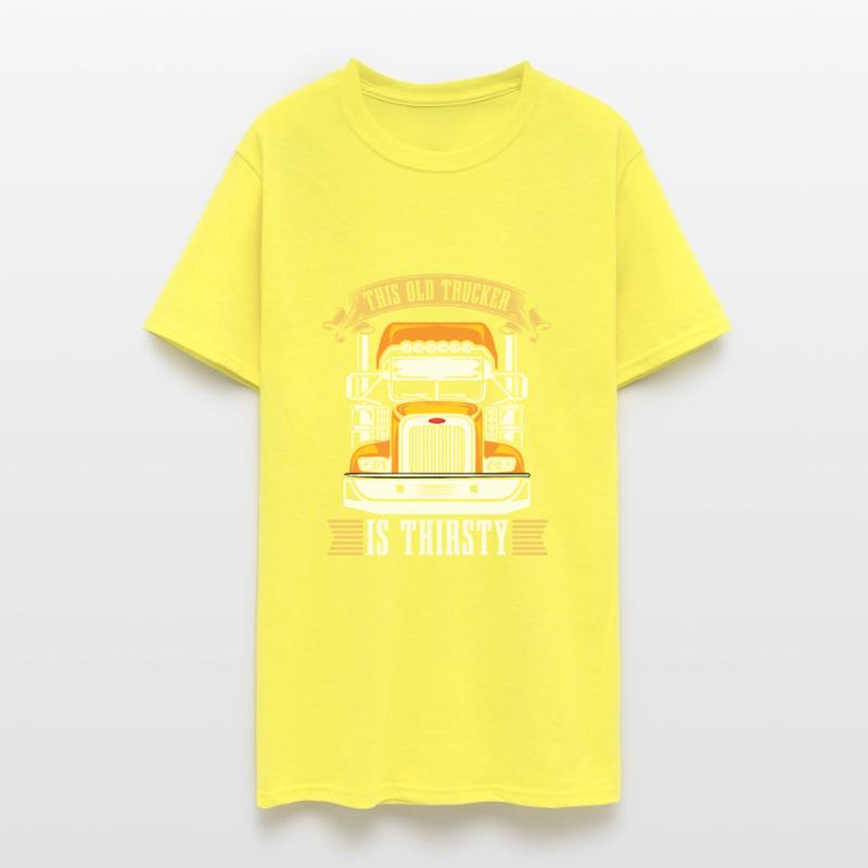 Truck Driver Old Old Man Trucker