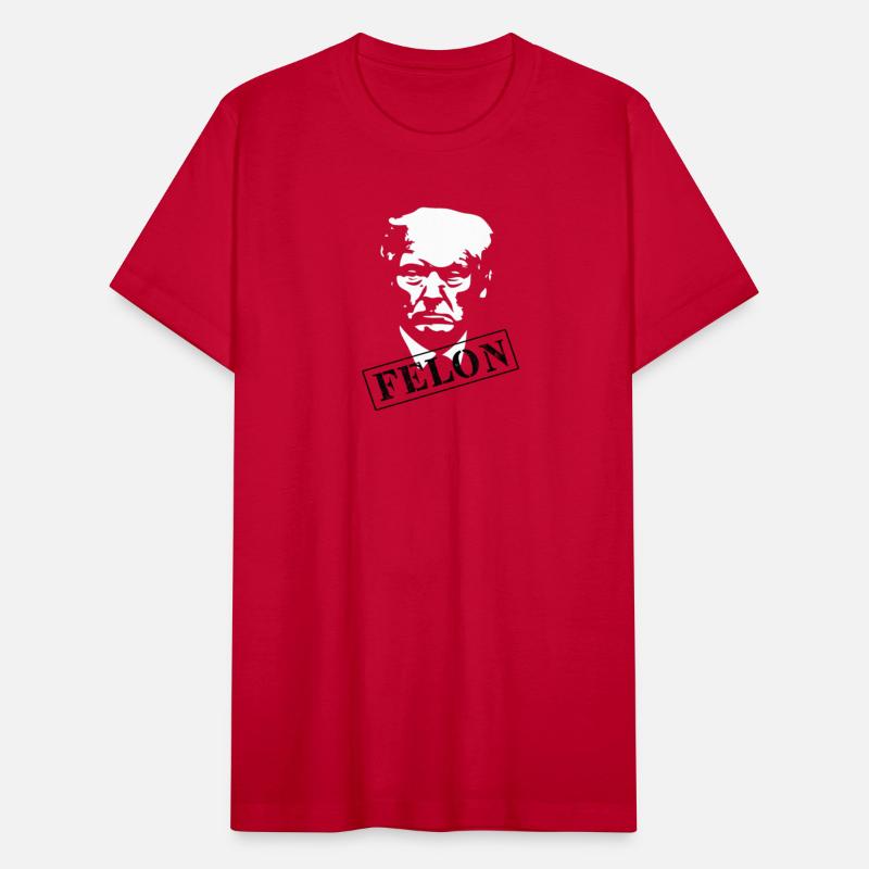 Trump a Felon Protest Anti Trump Tee Controversial