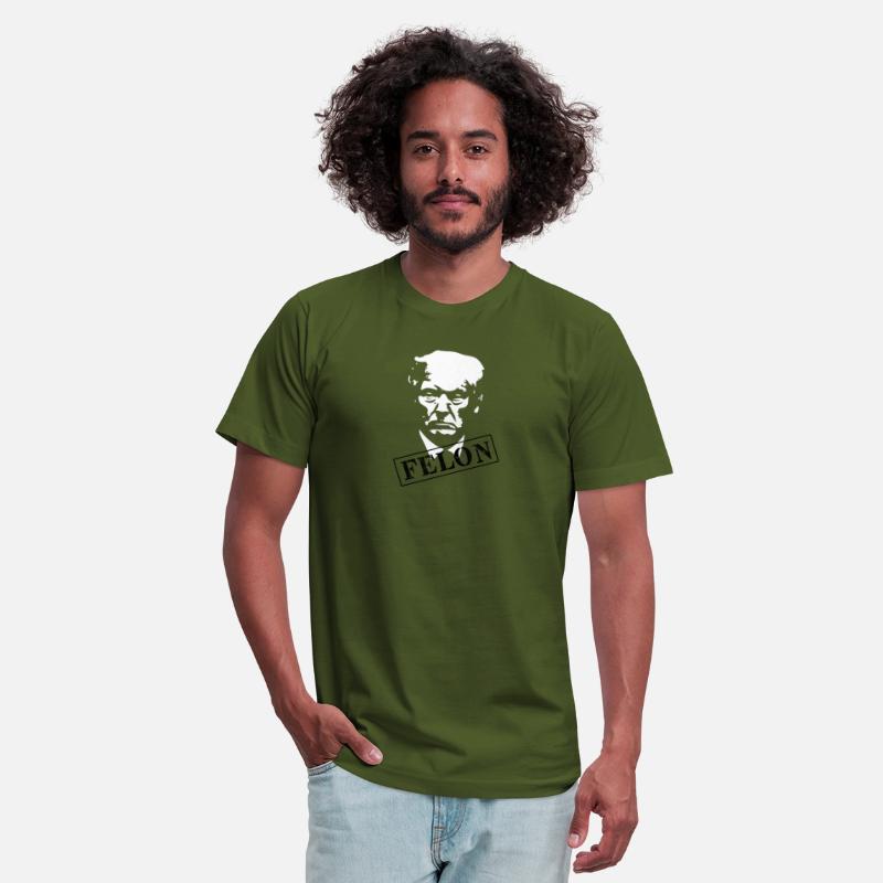 Trump a Felon Protest Anti Trump Tee Controversial