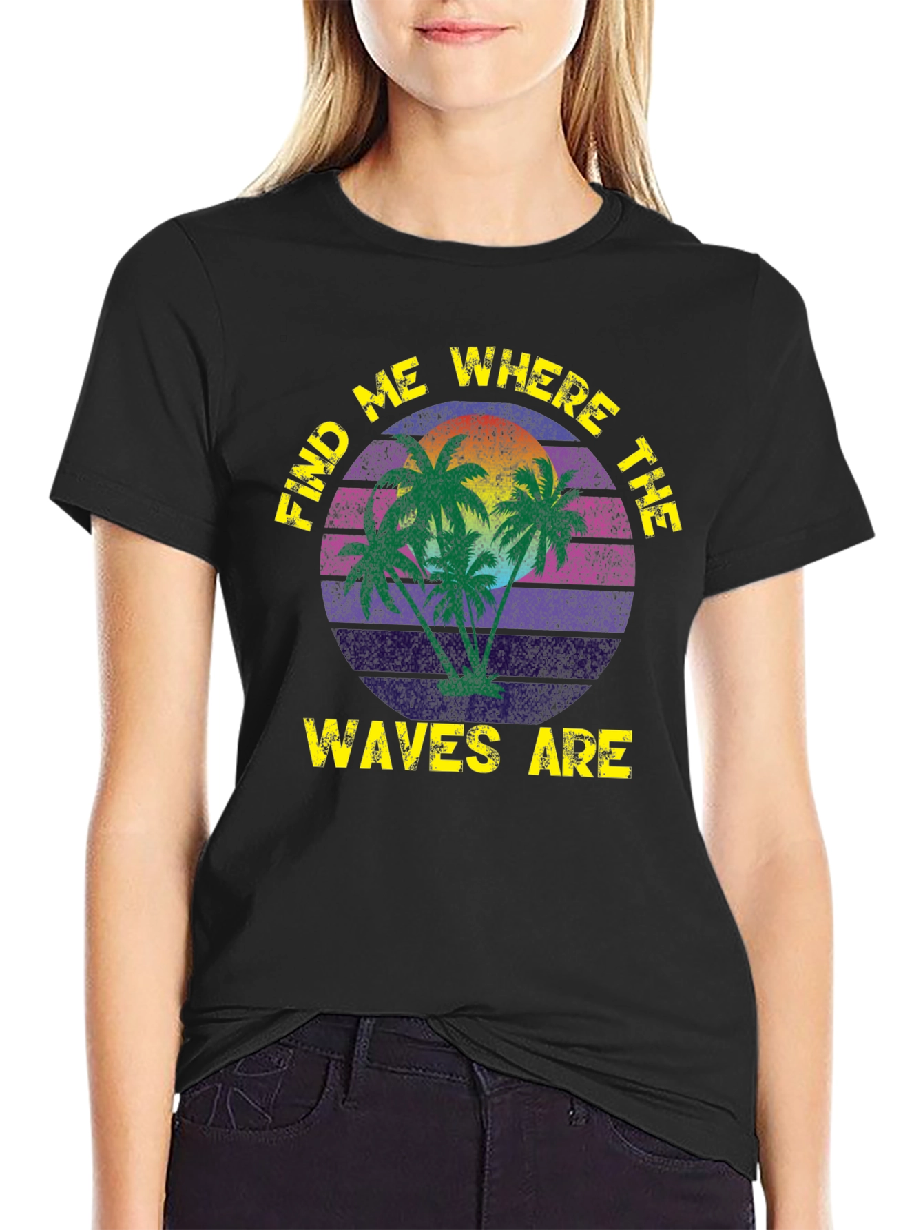 Find Me Where The Waves Are T-Shirt