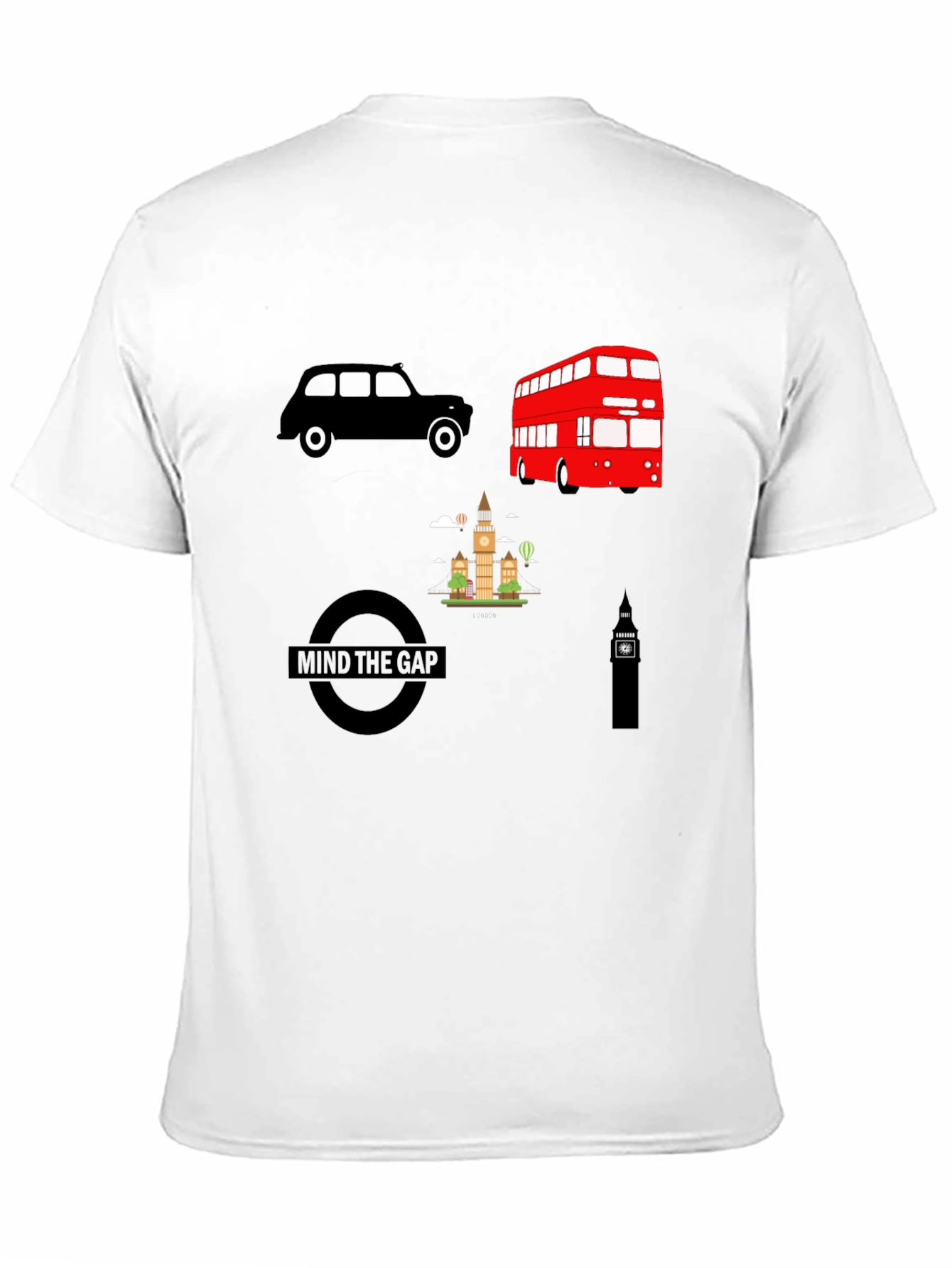 London Icons Graphic T-Shirt