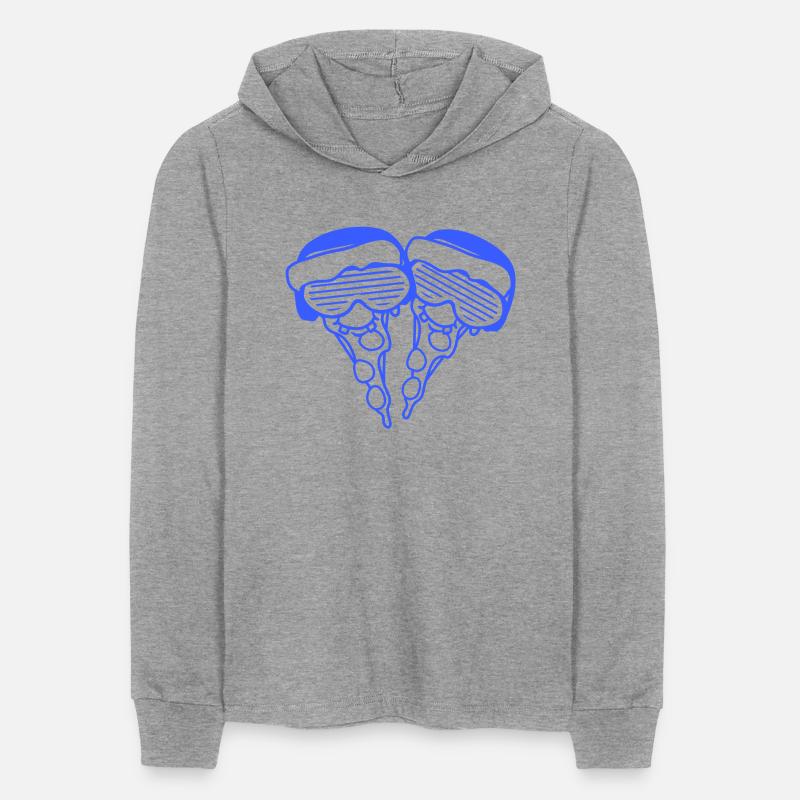 Two DJ Salami Pizza Slices Fast Food 2 Music Party