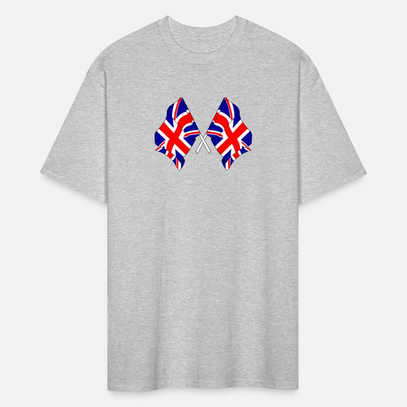 Two flags of England crossed