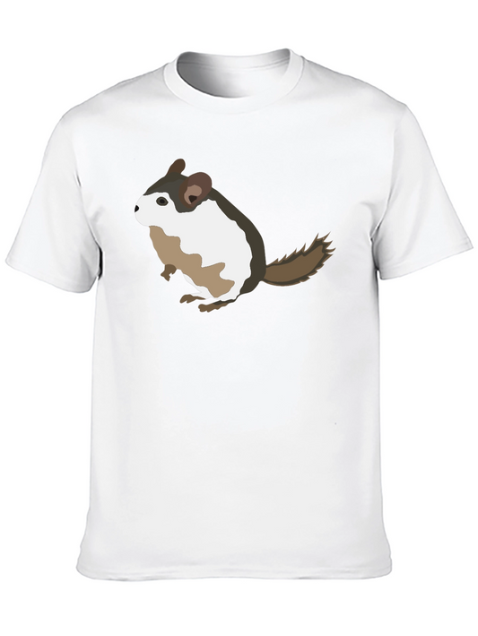 Chinchilla Graphic Tee - Unisex Black T-Shirt