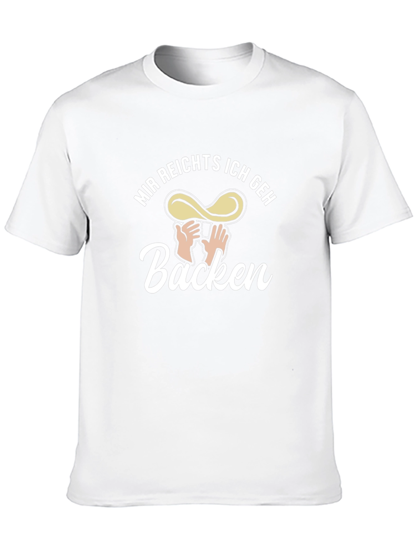 Mir Reichts Ich Geh Backen Black T-Shirt