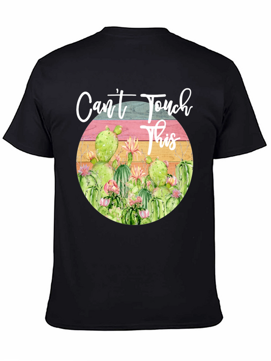 Cactus Graphic Tee - Cant Touch This T-Shirt