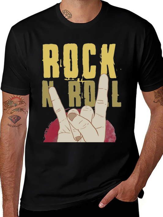 Rock N Roll T-Shirt - Black