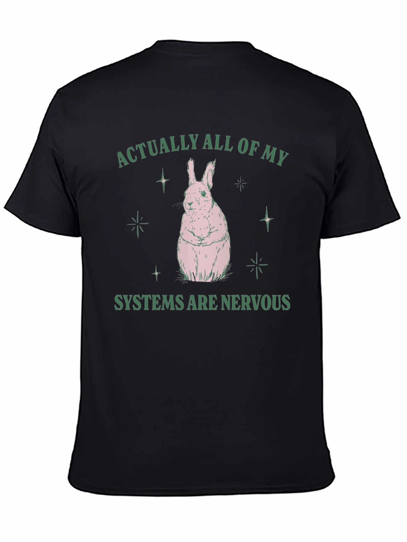 Nervous Systems Bunny Graphic T-Shirt