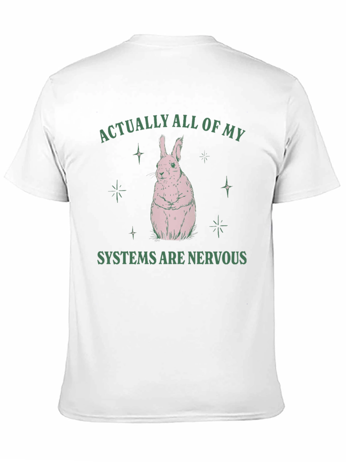 Nervous Systems Bunny Graphic T-Shirt