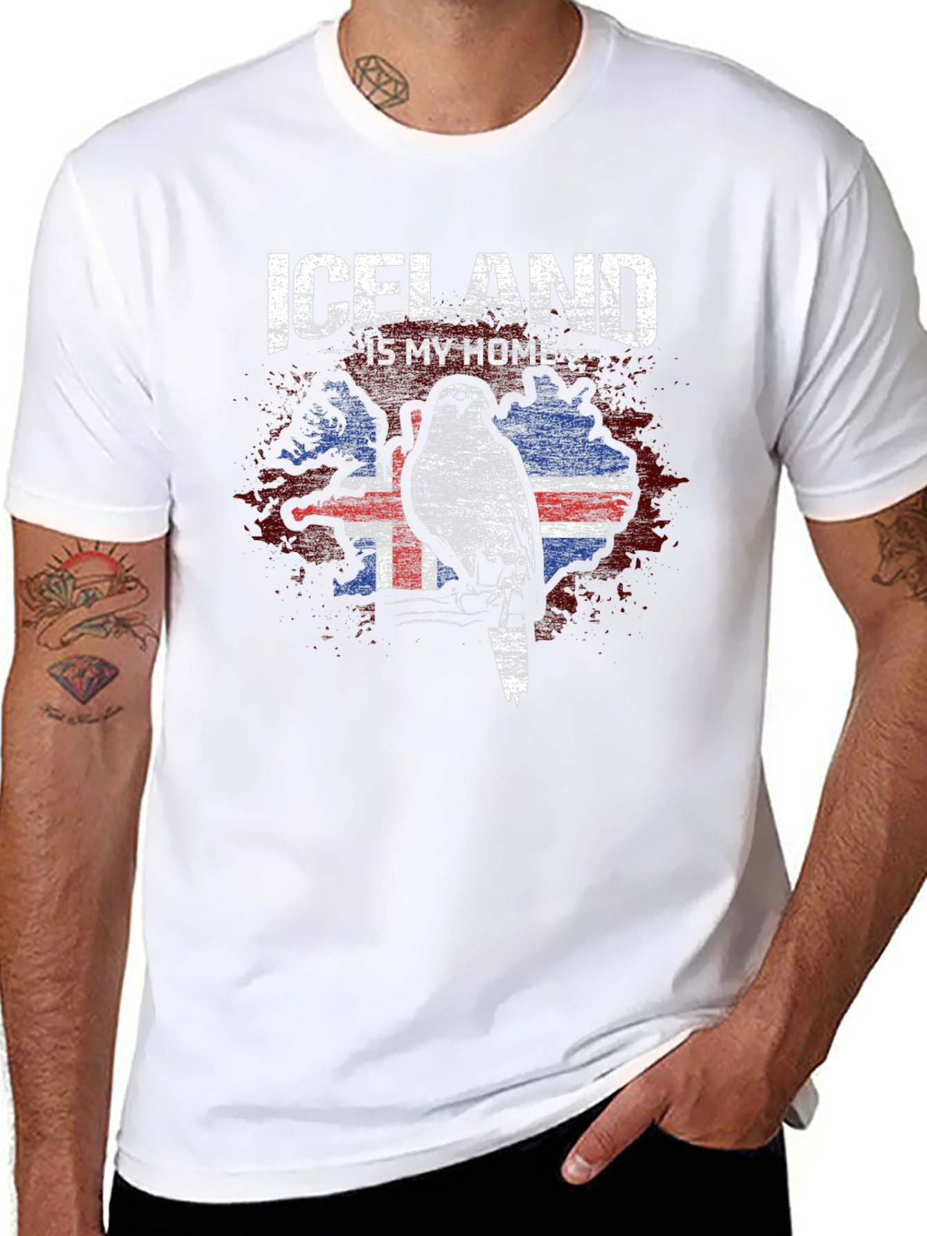 Iceland is My Home T-Shirt
