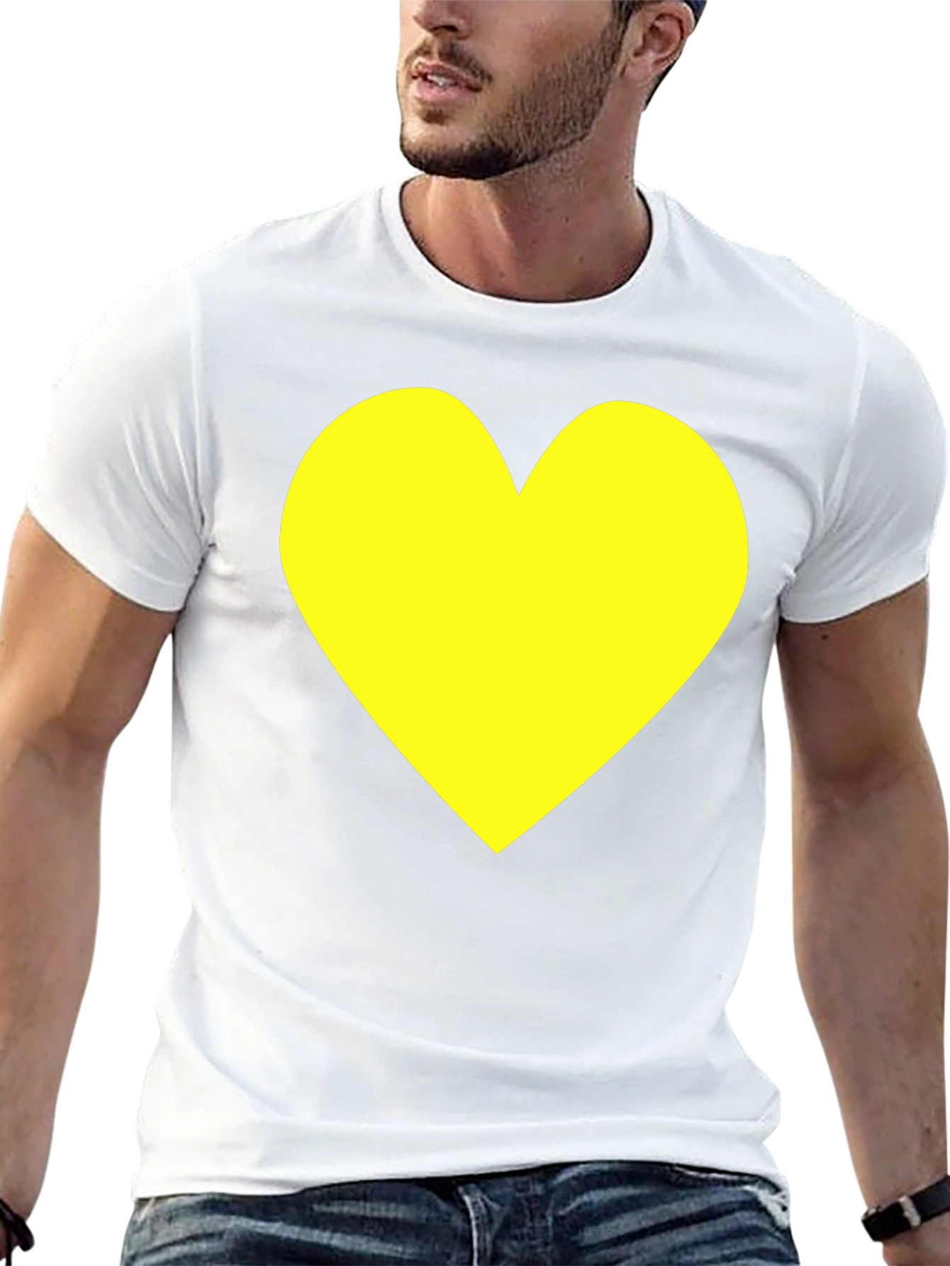 Heart Graphic Tee - Stylish Casual Wear