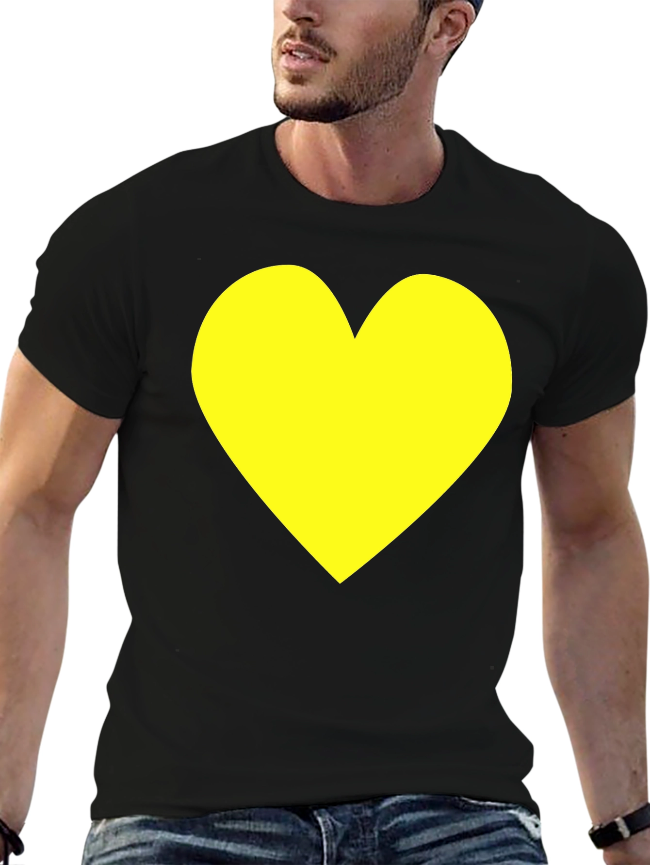 Heart Graphic Tee - Stylish Casual Wear