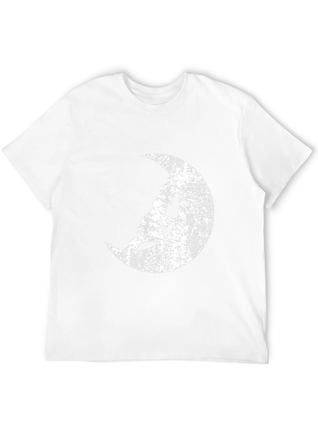 Moon Climber Graphic Tee - Black Casual Shirt
