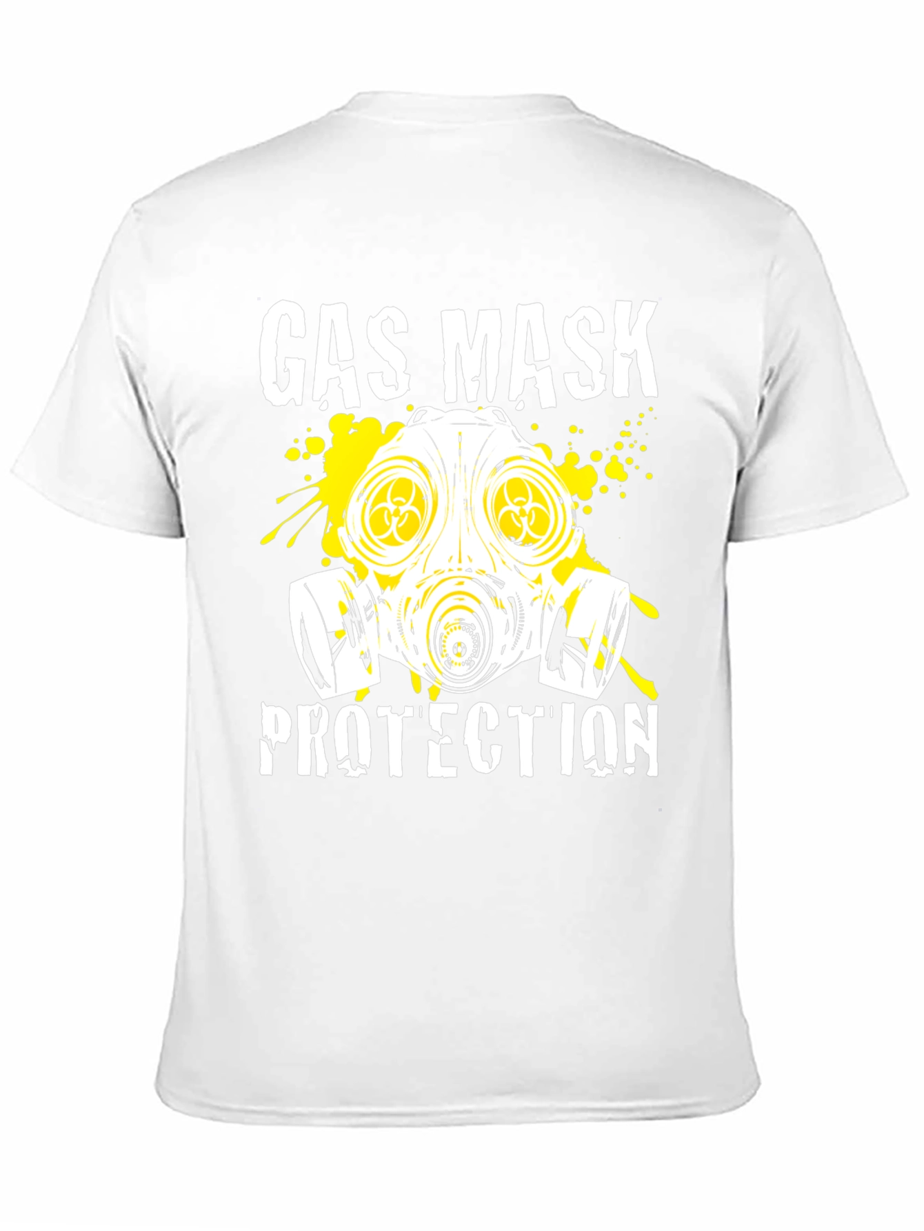Gas Mask Protection Graphic T-Shirt