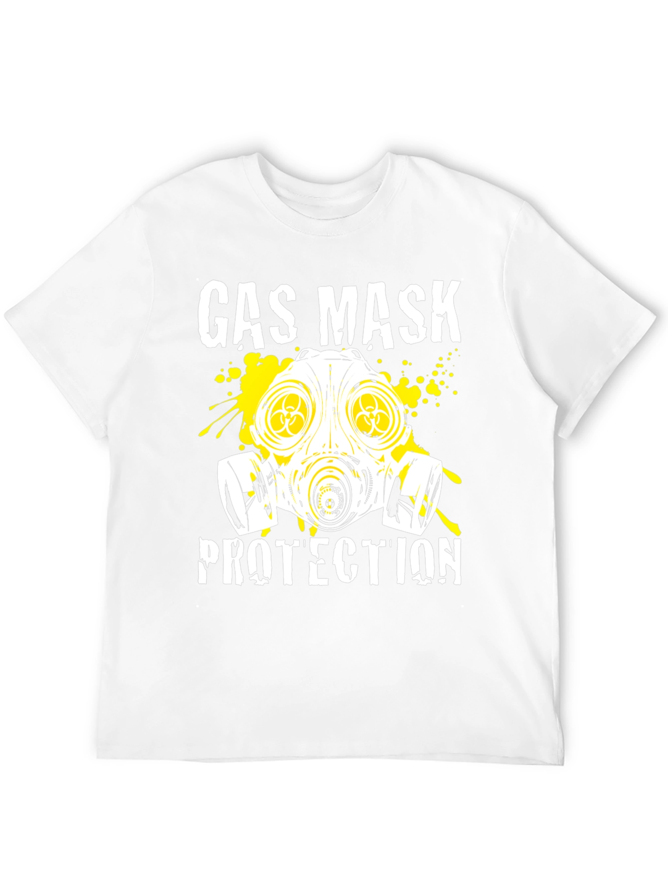 Gas Mask Protection Graphic T-Shirt