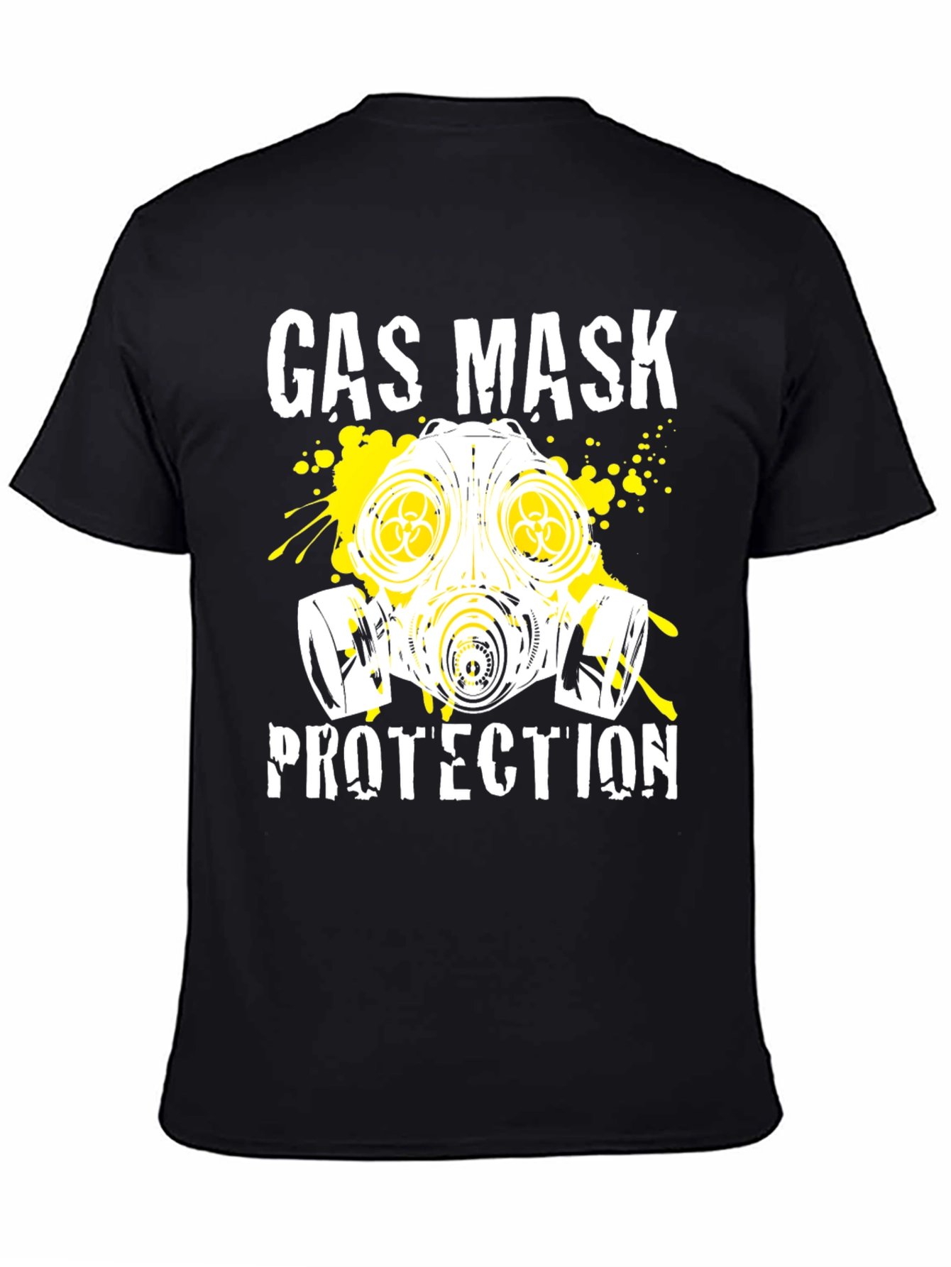 Gas Mask Protection Graphic T-Shirt