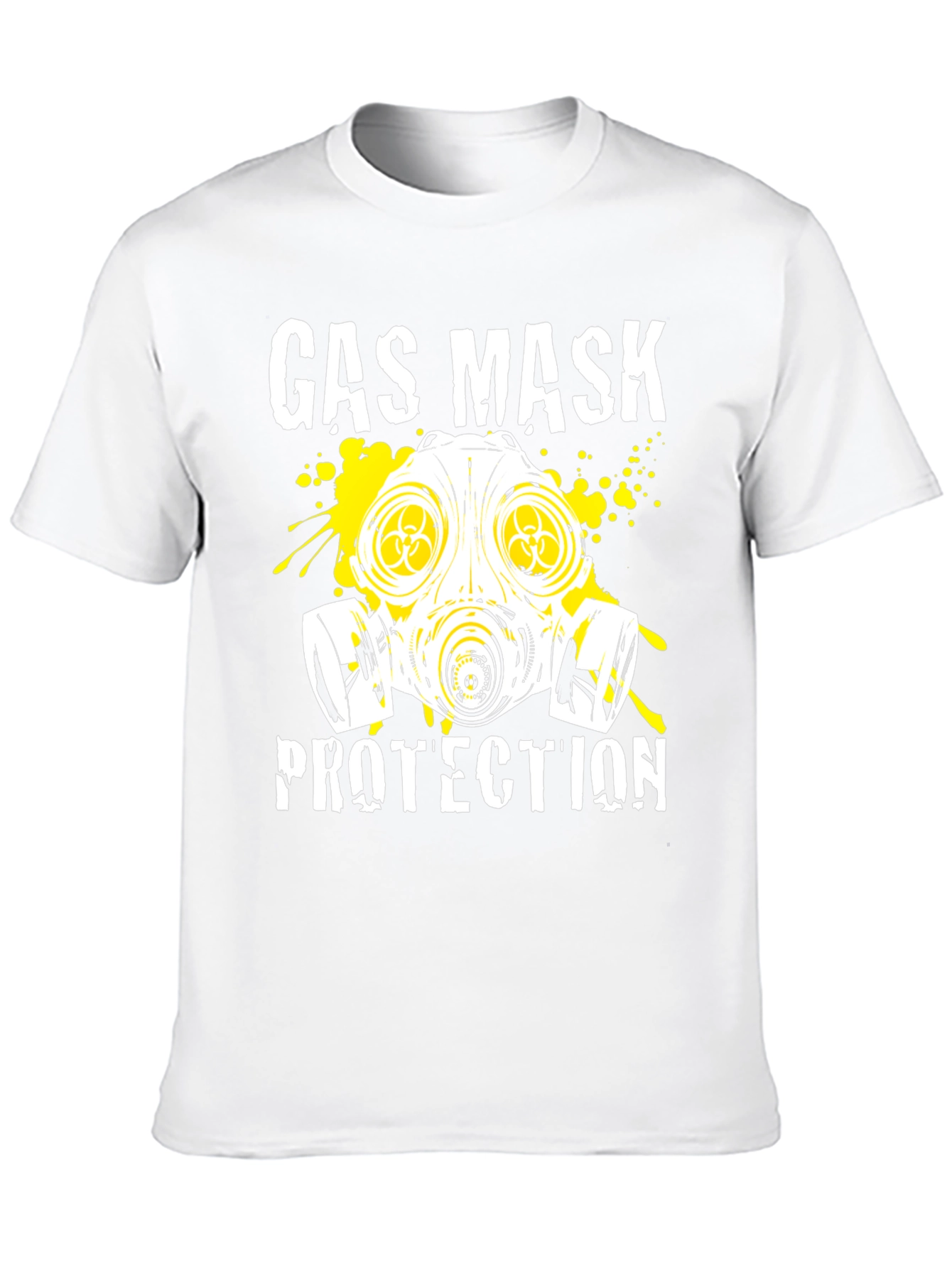 Gas Mask Protection Graphic T-Shirt