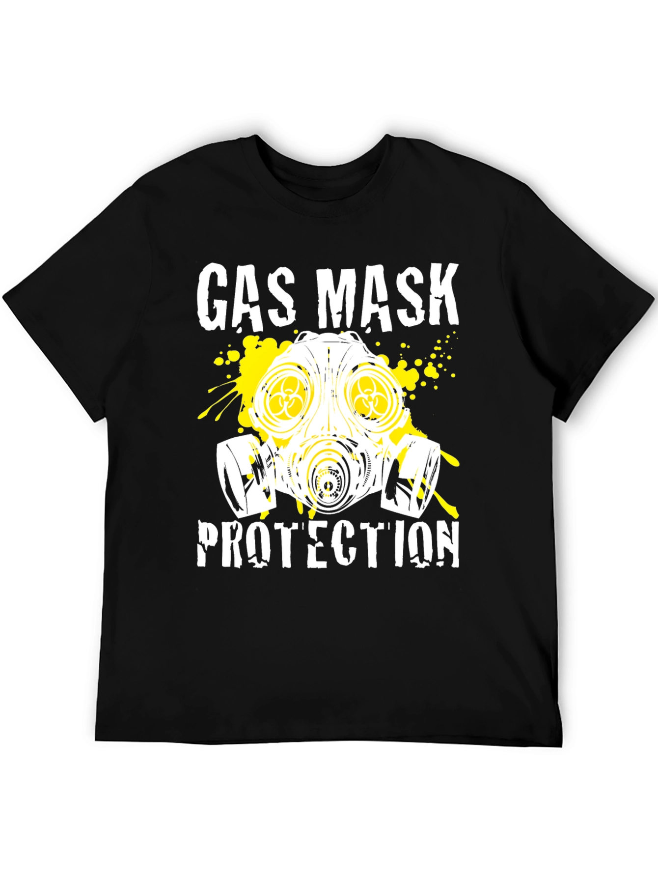 Gas Mask Protection Graphic T-Shirt
