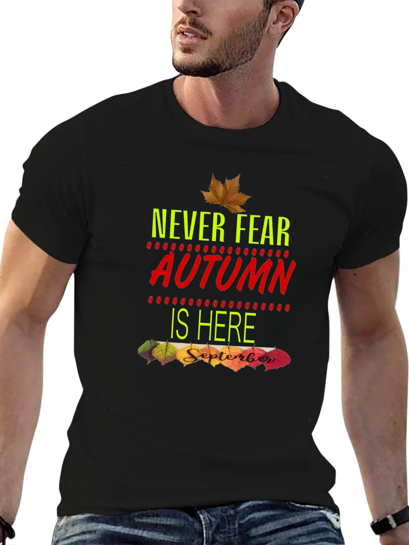 Autumn is Here Graphic T-Shirt