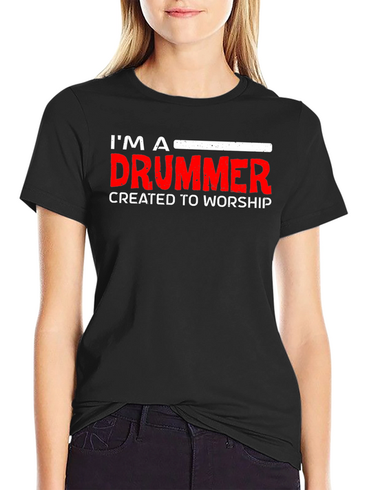 Im A Drummer Graphic Tee - Worship Music