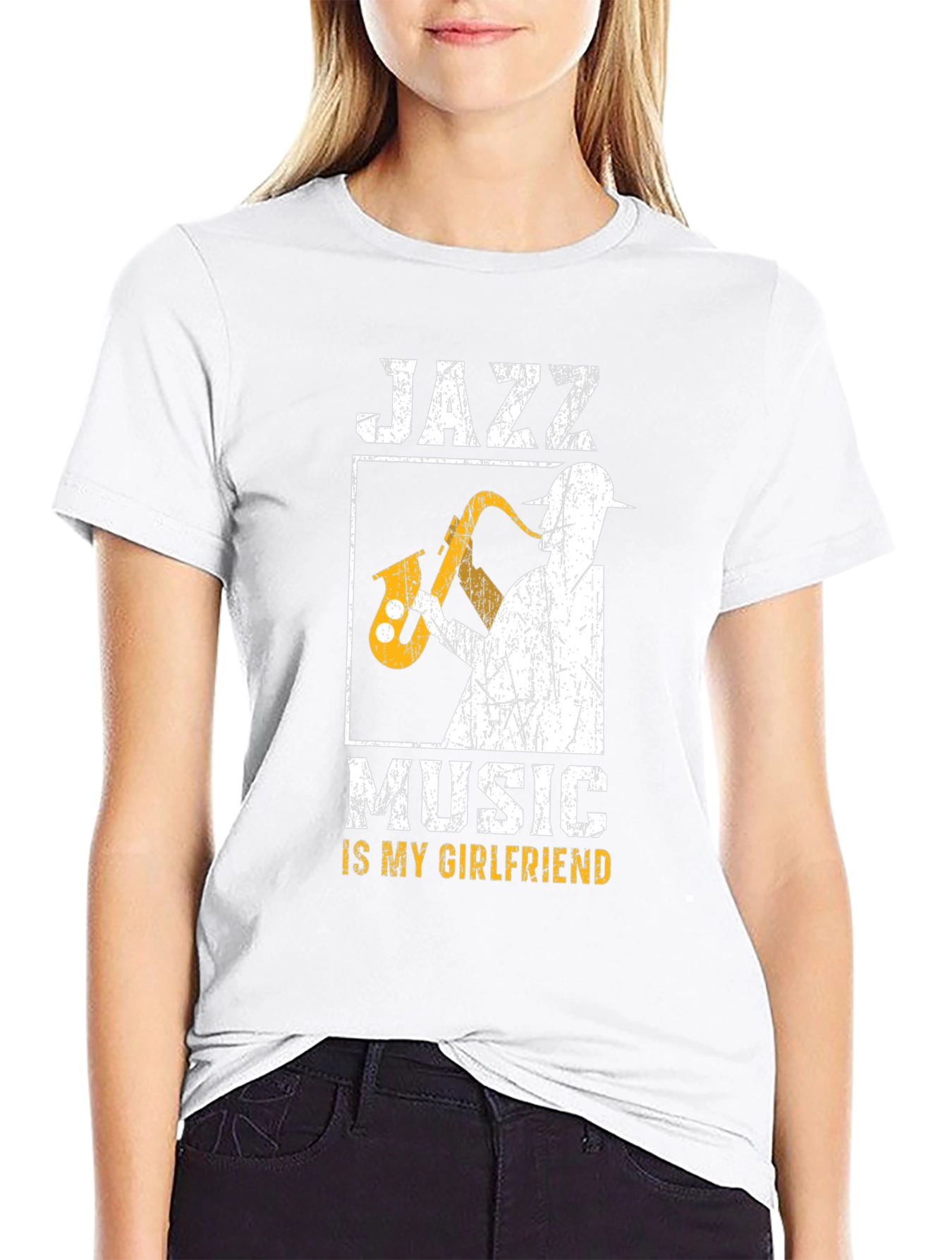 Jazz Music is My Girlfriend T-Shirt