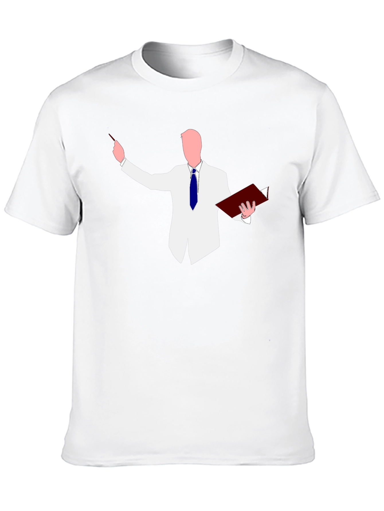 Professor Graphic Tee - Black Cotton T-Shirt