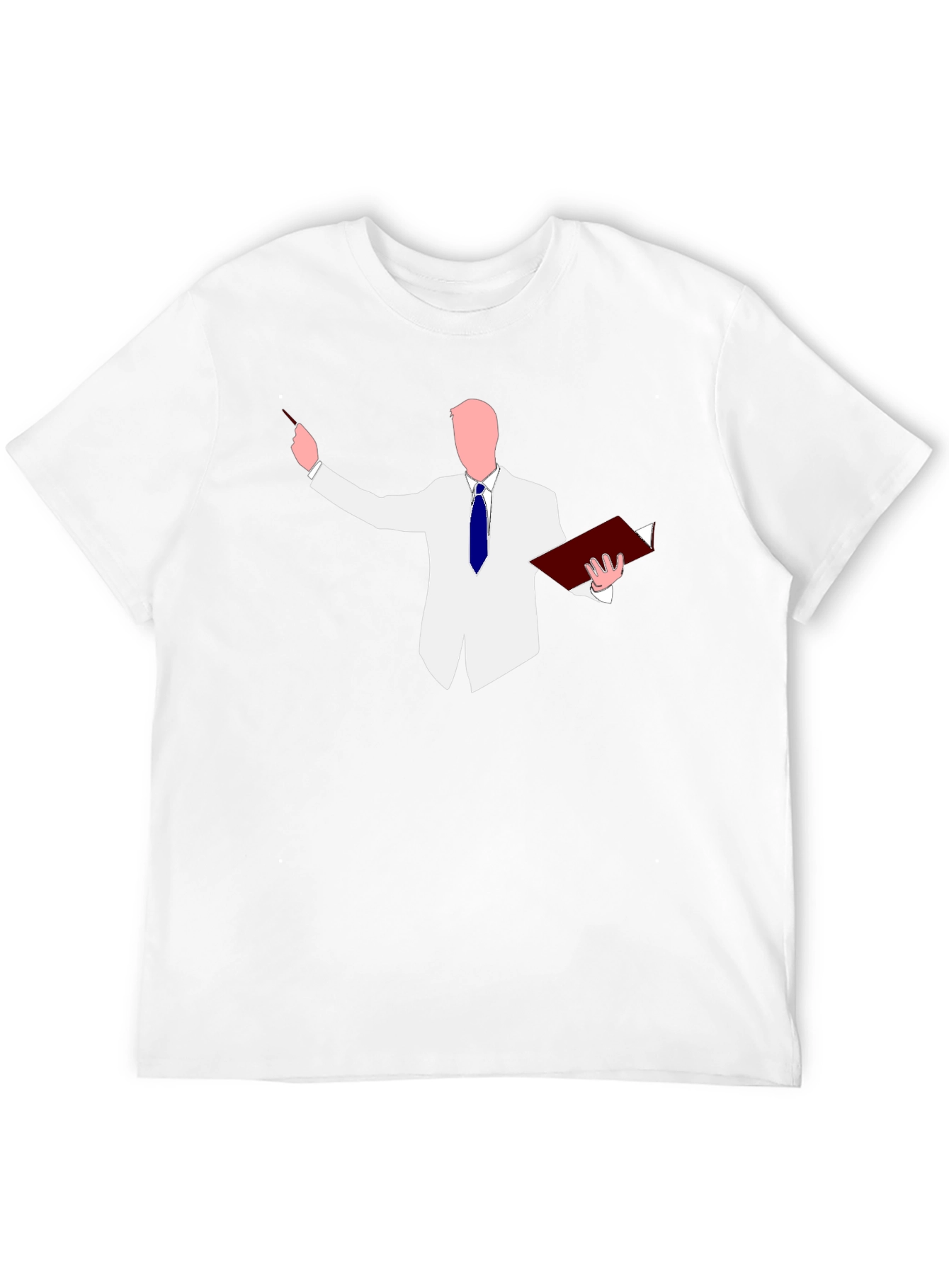 Professor Graphic Tee - Black Cotton T-Shirt