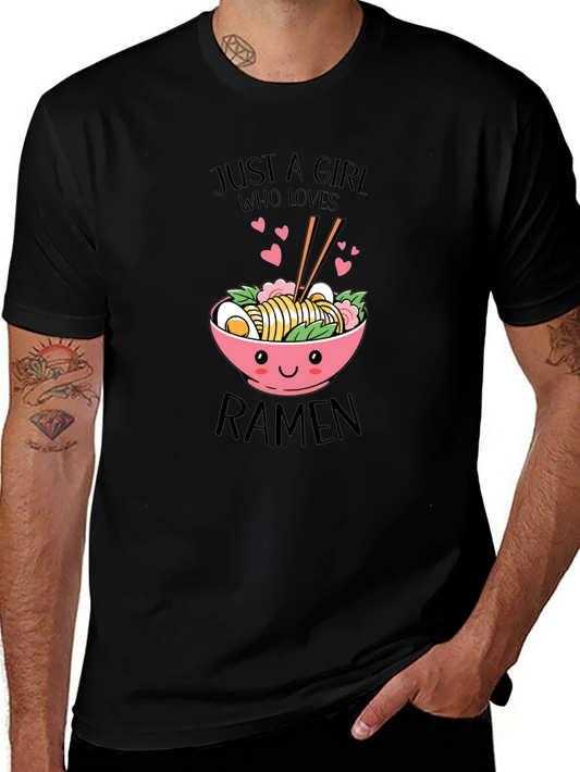 Just a Girl Who Loves Ramen T-Shirt