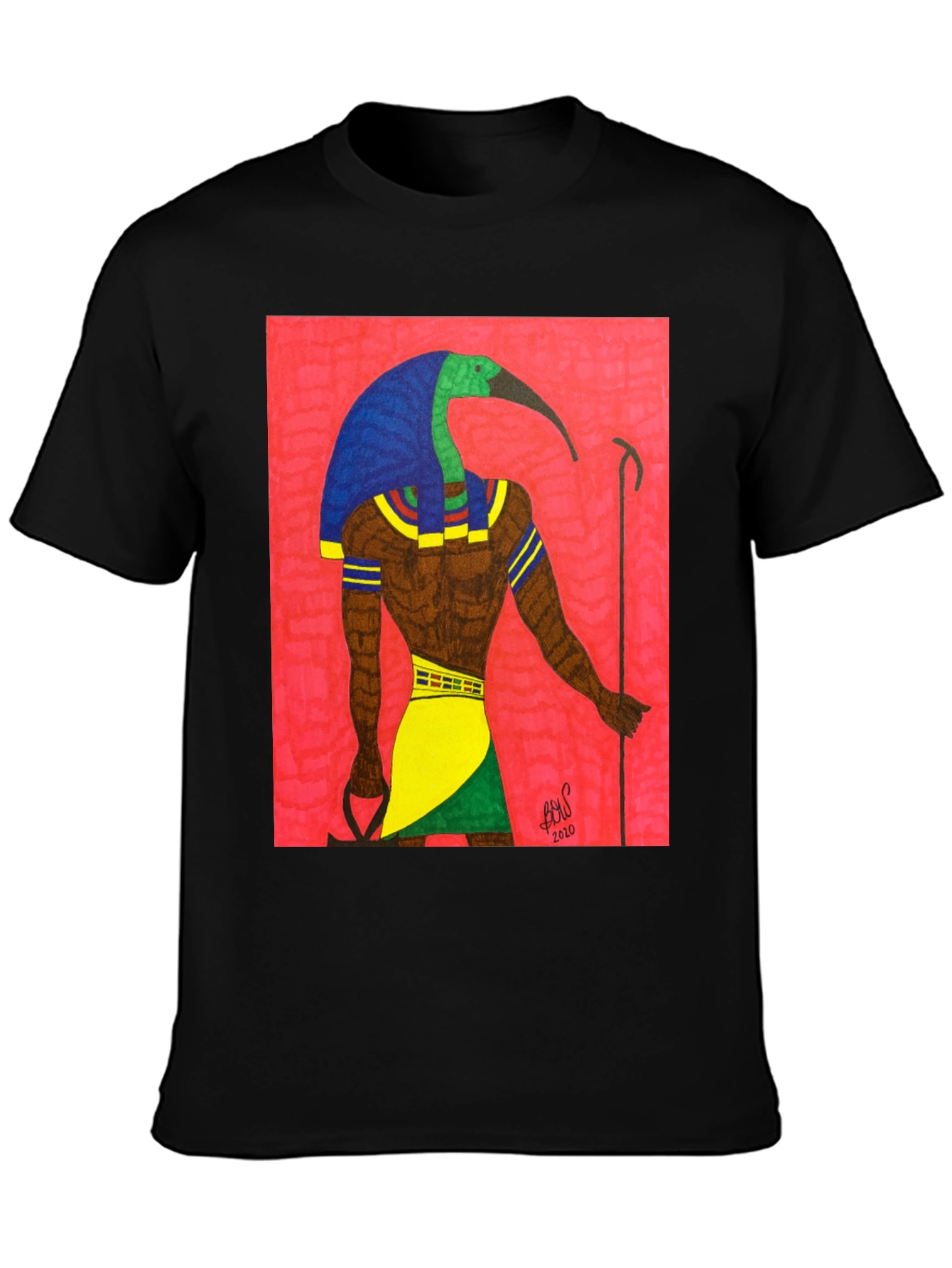 Thoth Egyptian God Graphic T-Shirt
