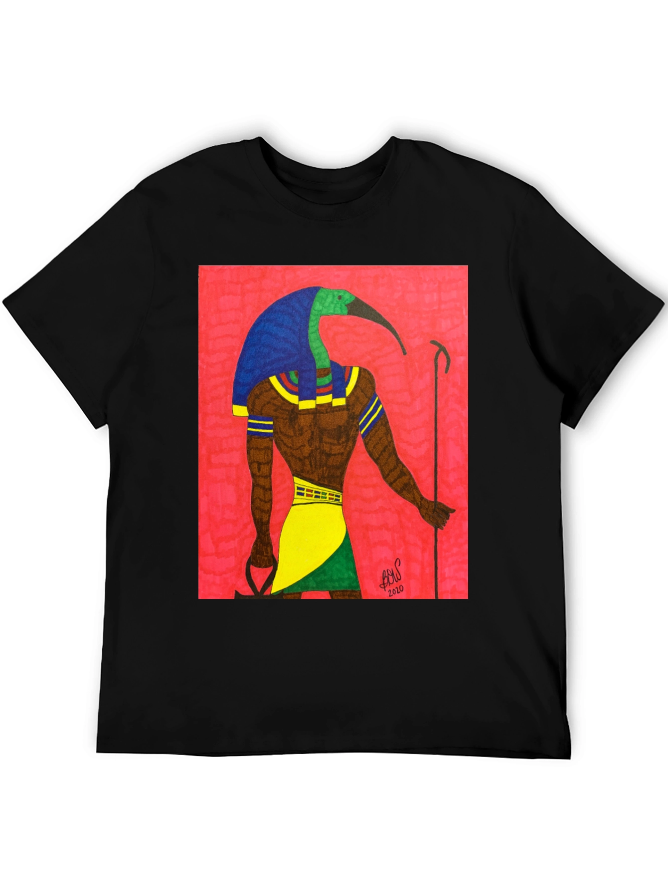 Thoth Egyptian God Graphic T-Shirt