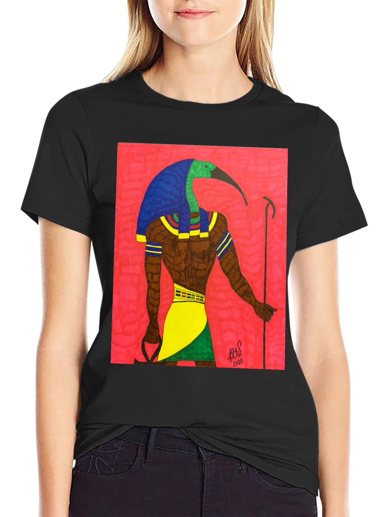 Thoth Egyptian God Graphic T-Shirt