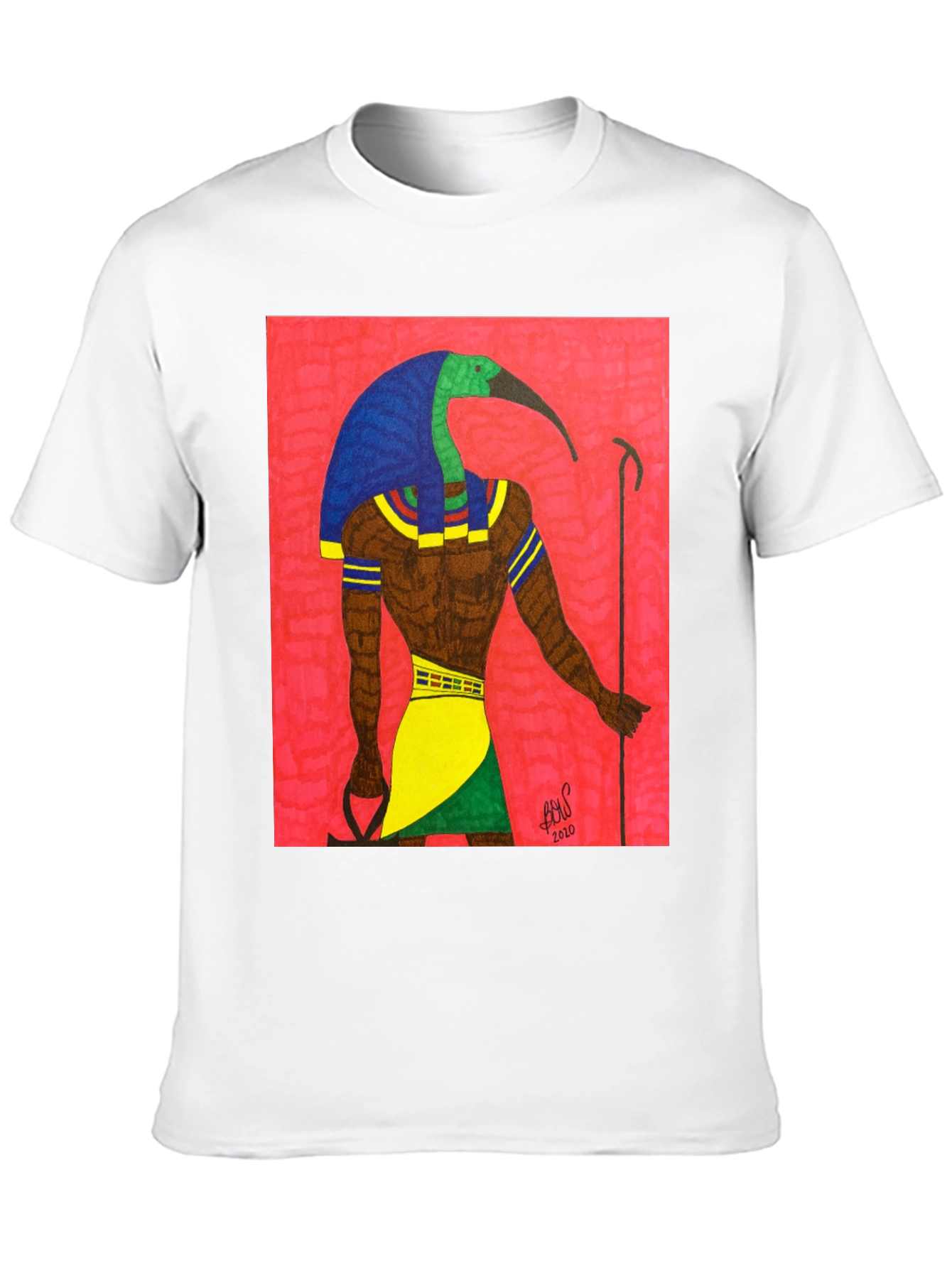 Thoth Egyptian God Graphic T-Shirt