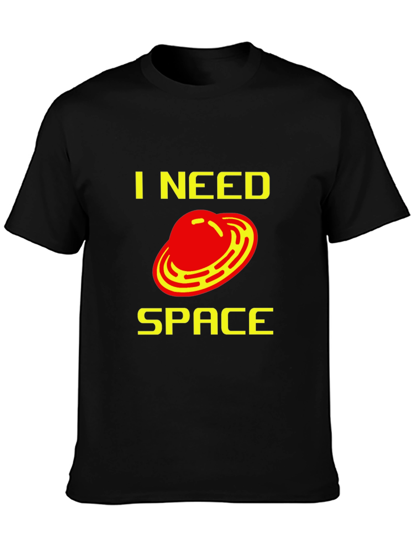I Need Space T-Shirt - Sci-Fi UFO Design