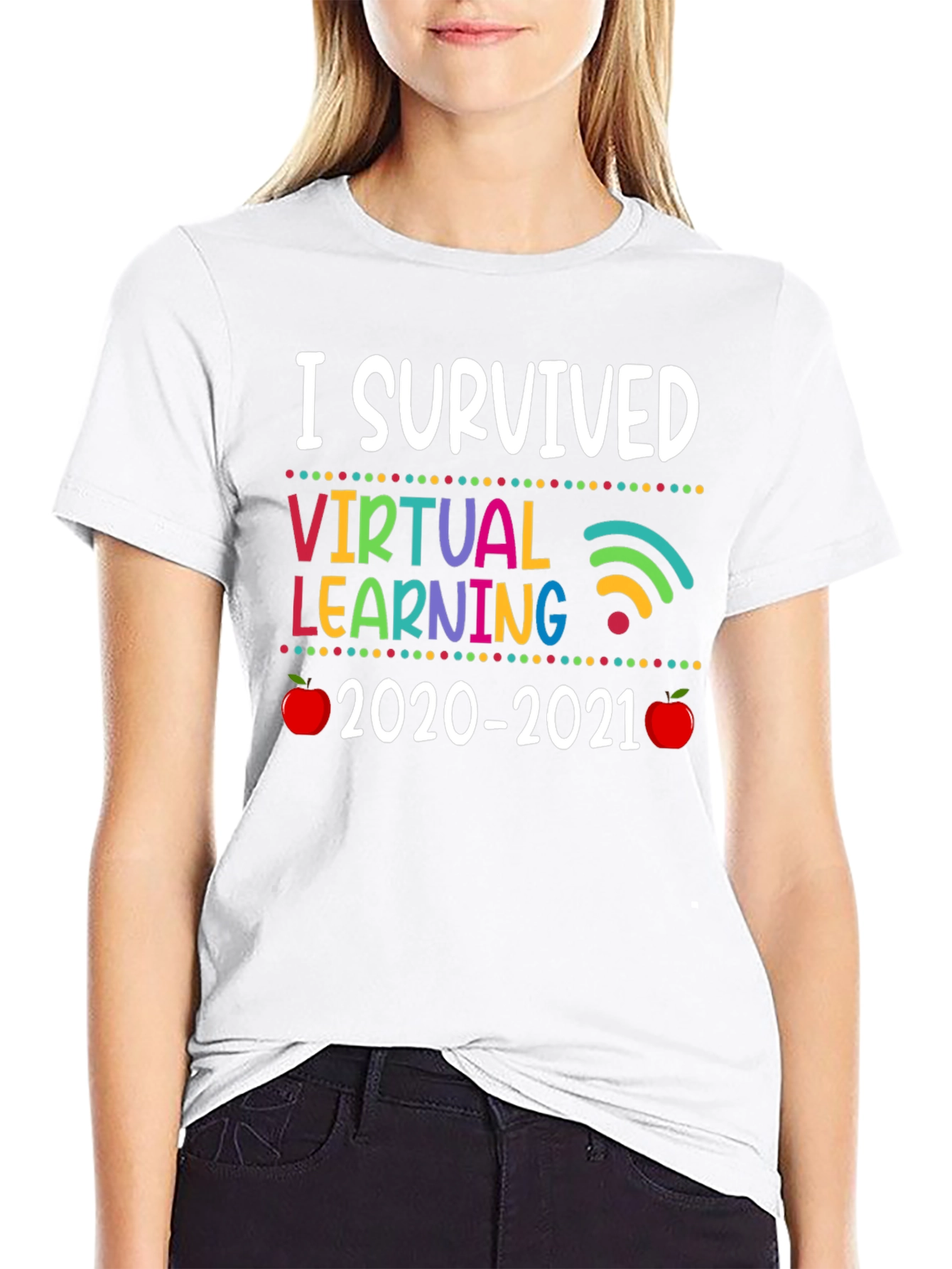 I Survived Virtual Learning 2020-2021 T-Shirt