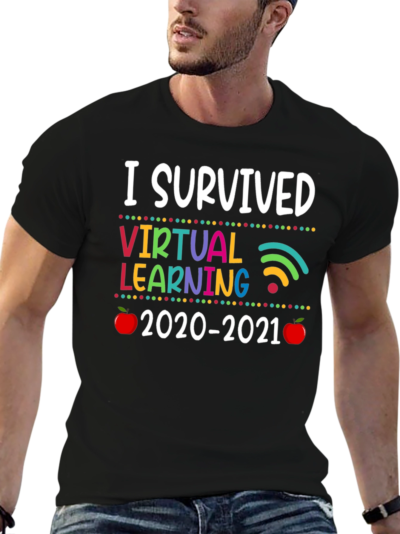 I Survived Virtual Learning 2020-2021 T-Shirt