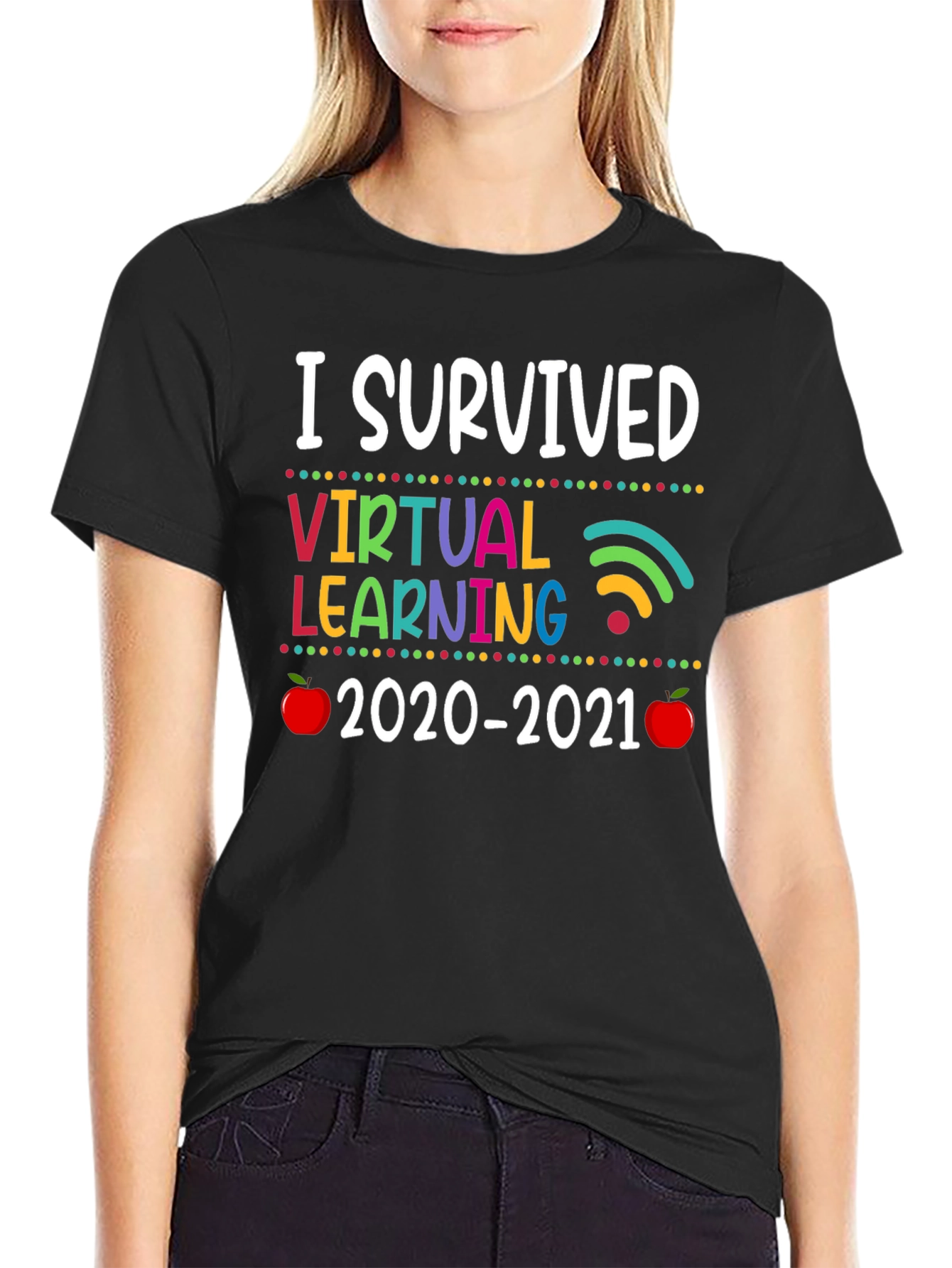 I Survived Virtual Learning 2020-2021 T-Shirt
