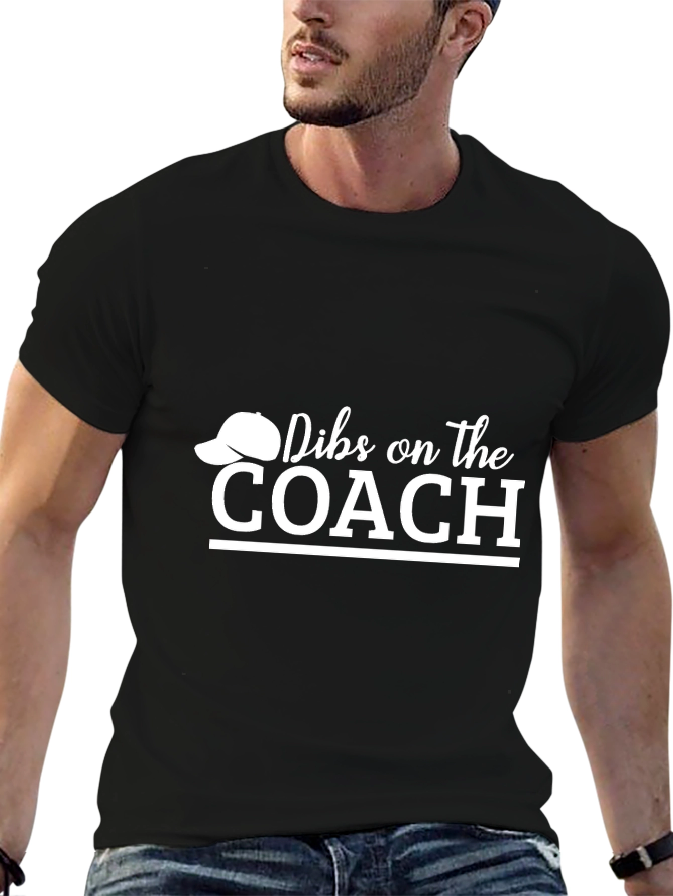 Dibs on the Coach T-Shirt - Funny Baseball Tee