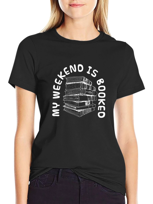 Booked Weekend T-Shirt - Reading Lovers Tee