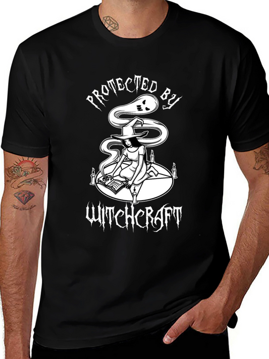 Witchcraft Protected Black Graphic Tee