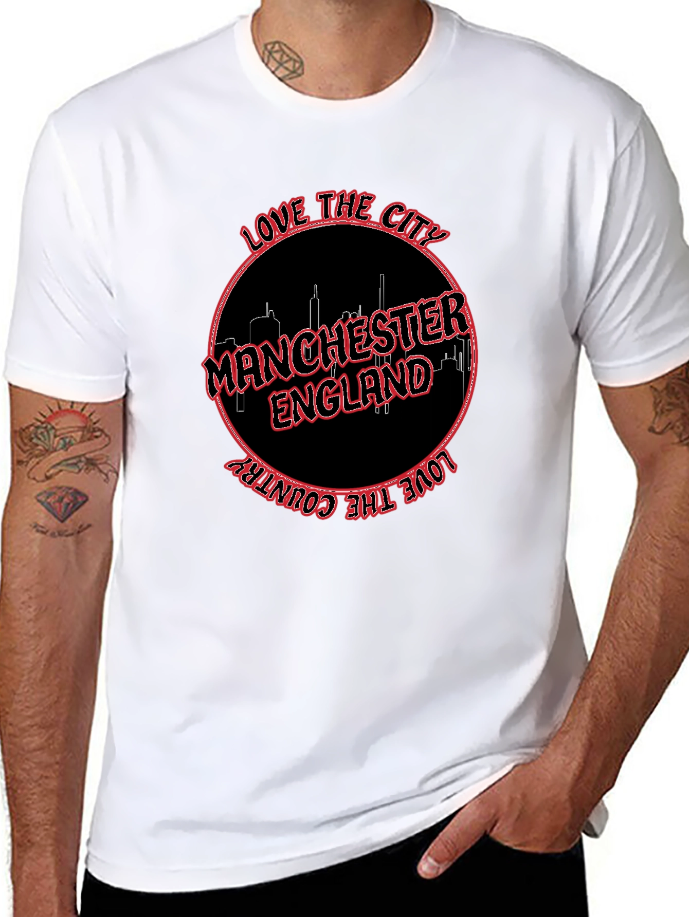 Manchester England Graphic T-Shirt