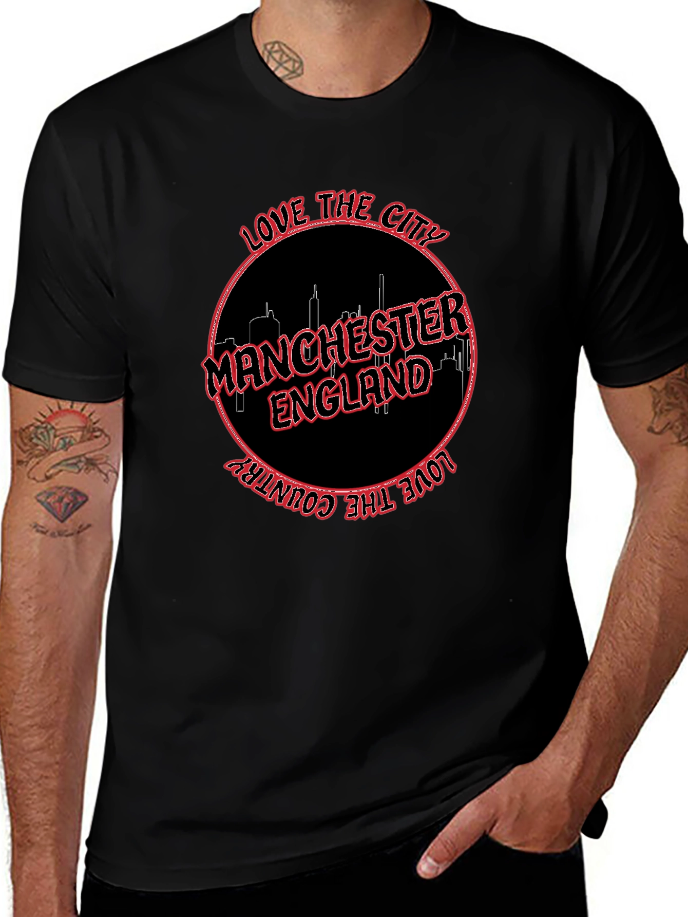 Manchester England Graphic T-Shirt