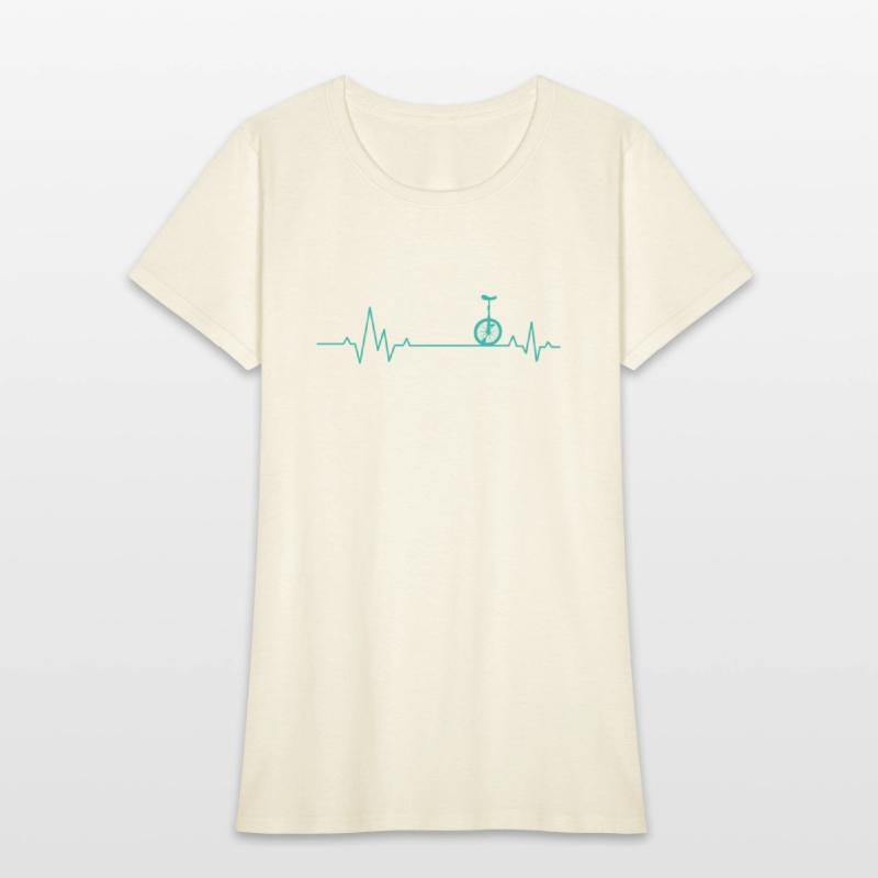 Unicycling on Heartbeat Unicycle